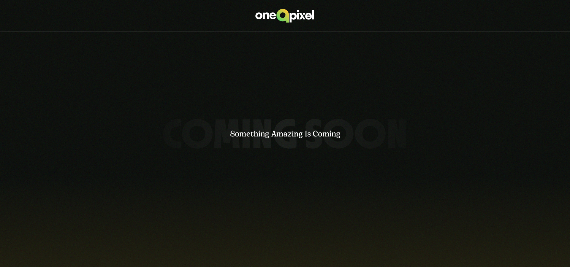 Coming Soon